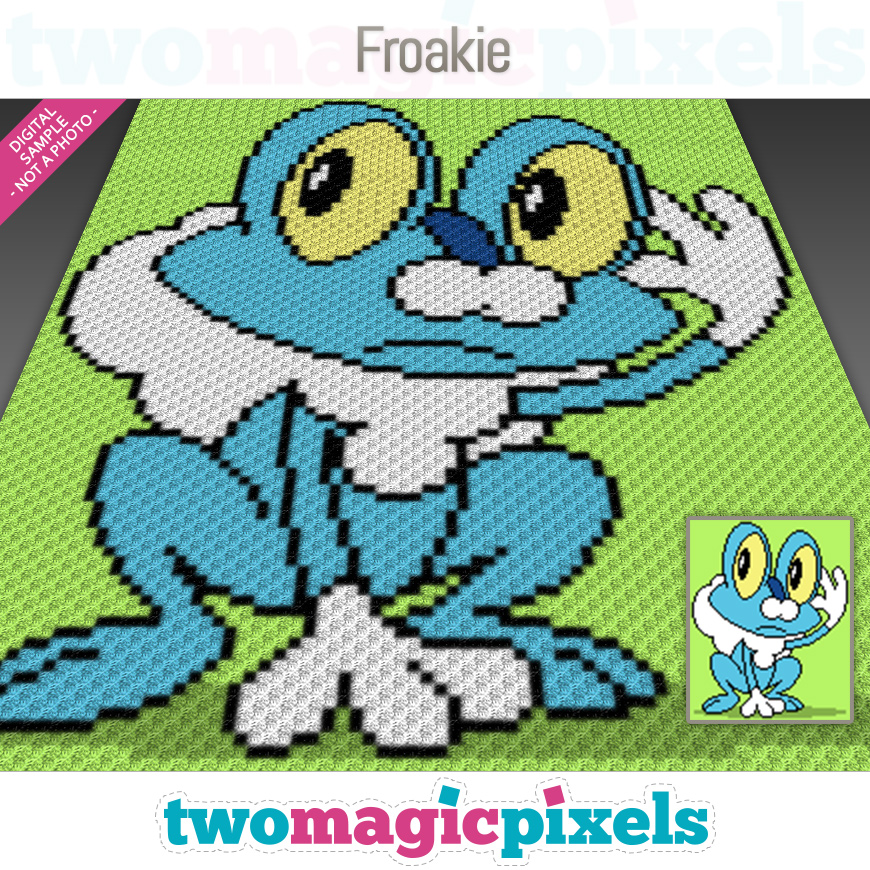 Froakie by Two Magic Pixels