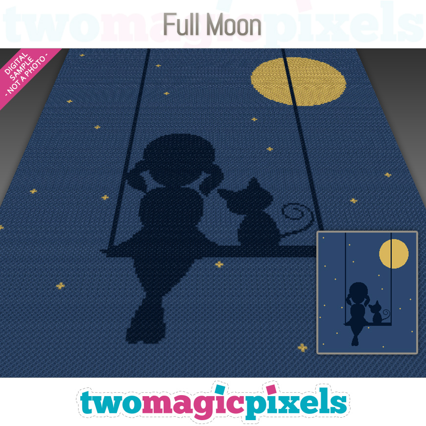 Full Moon by Two Magic Pixels