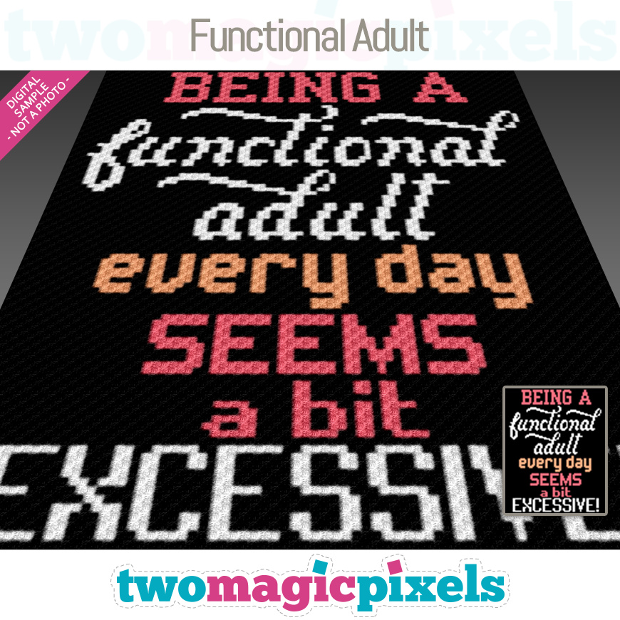 Functional Adult by Two Magic Pixels Functional Adult by Two Magic Pixels