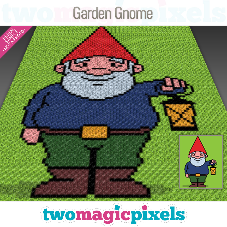 Garden Gnome by Two Magic Pixels