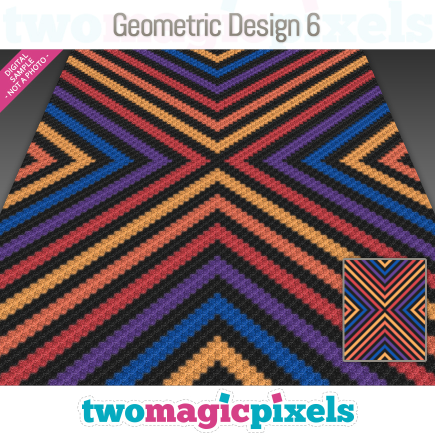 Geometric Design 6 by Two Magic Pixels