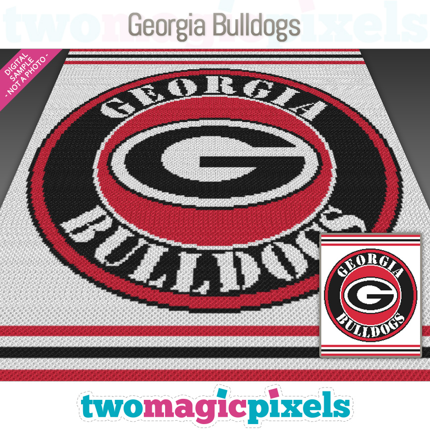 Georgia Bulldogs by Two Magic Pixels