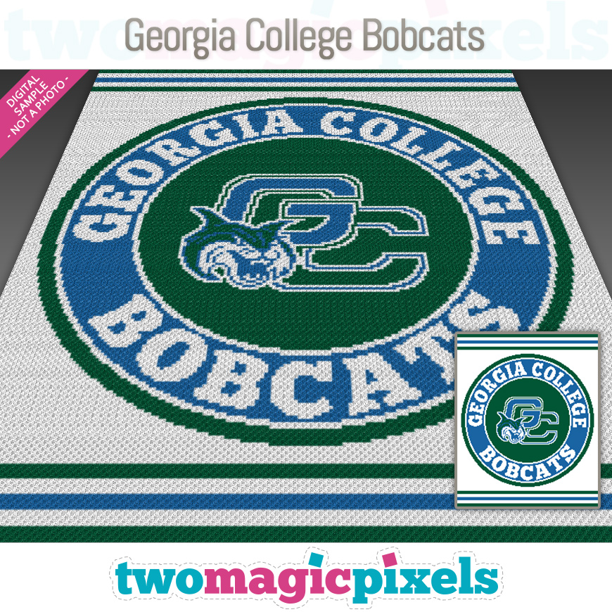 Georgia College Bobcats by Two Magic Pixels