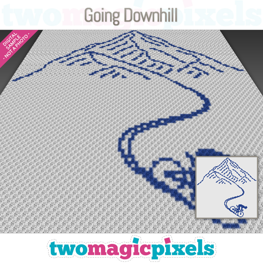 Going Downhill by Two Magic Pixels