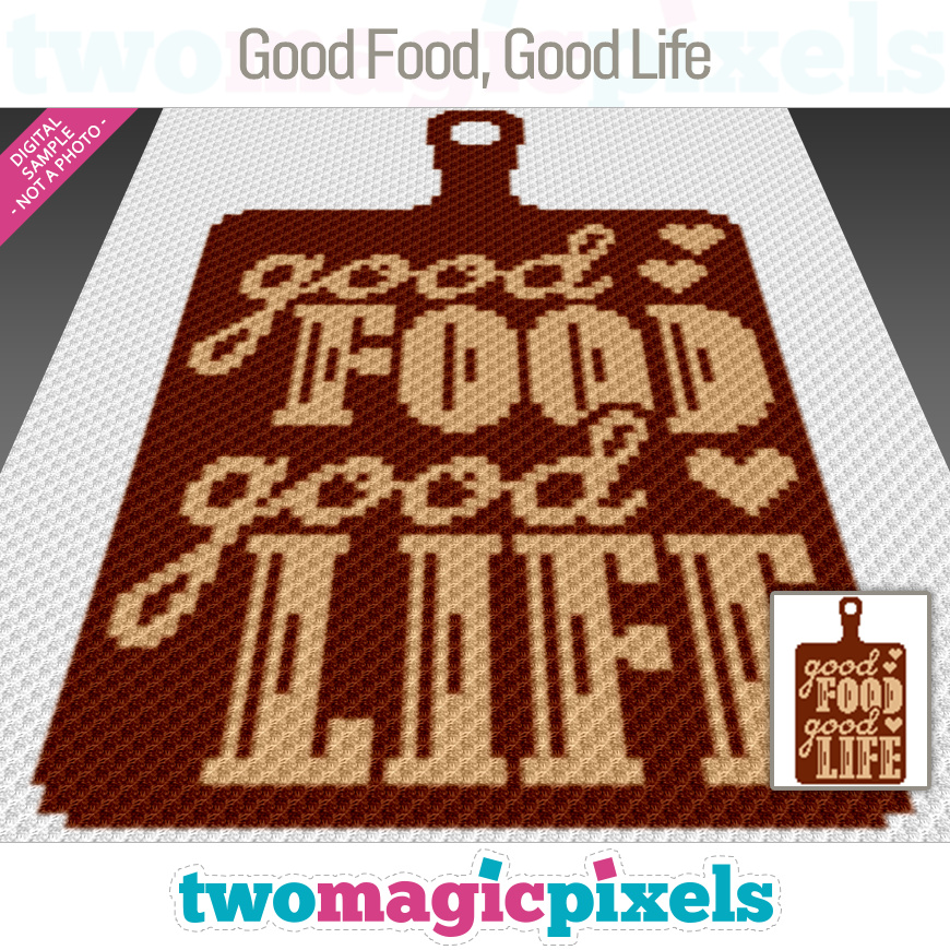 Good Food, Good Life by Two Magic Pixels