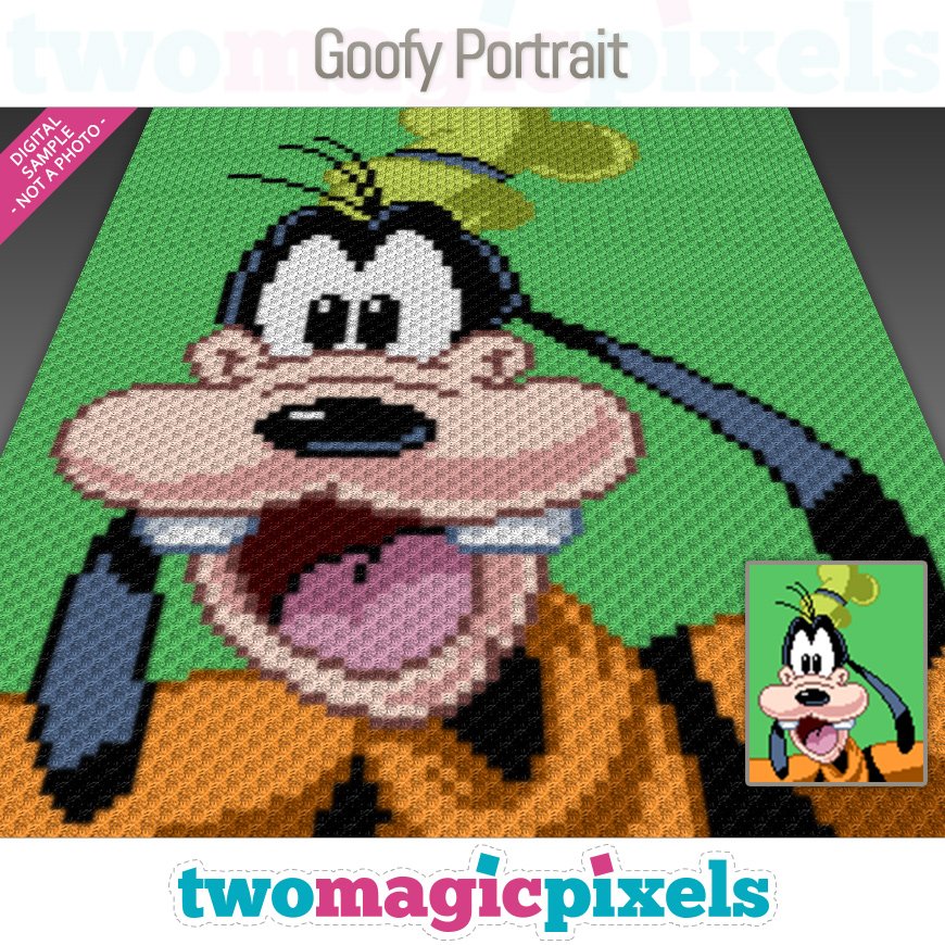 Goofy Portrait by Two Magic Pixels