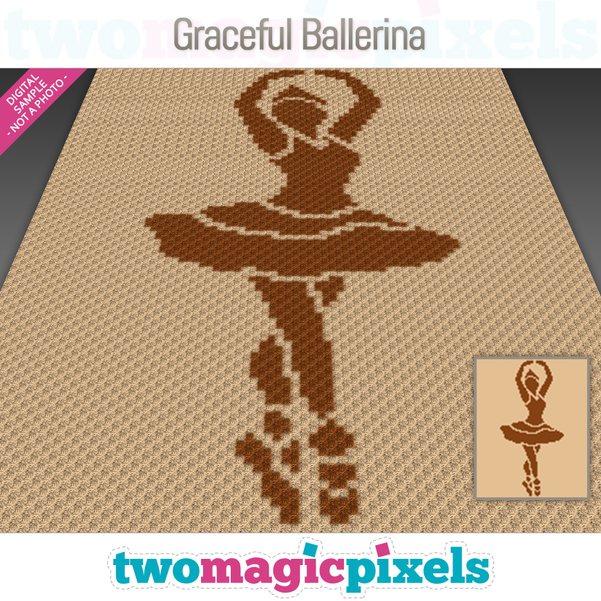 Graceful Ballerina by Two Magic Pixels