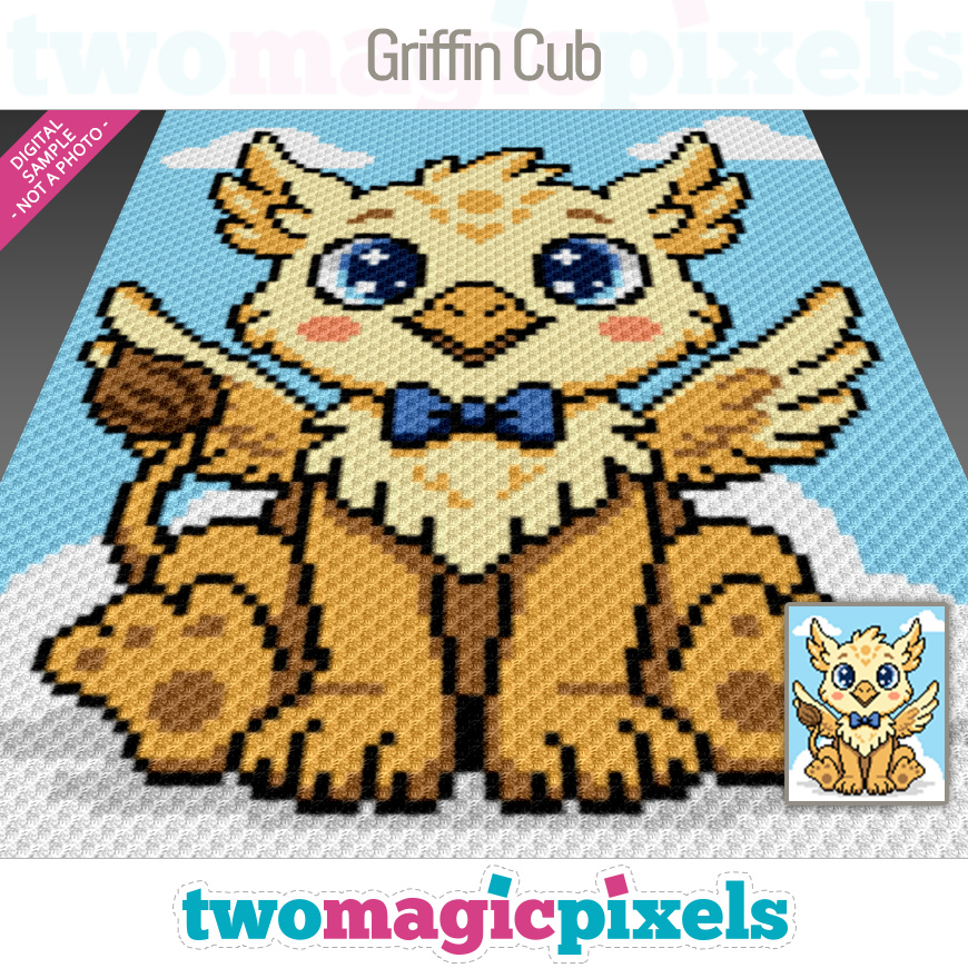 Griffin Cub by Two Magic Pixels