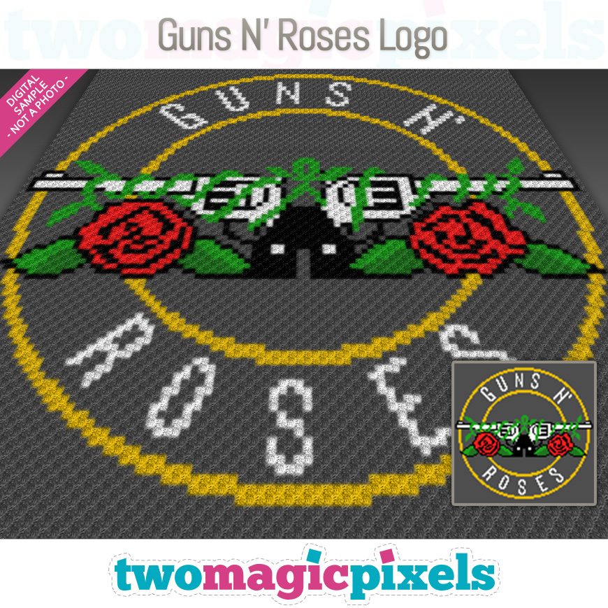 Guns N' Roses Logo by Two Magic Pixels