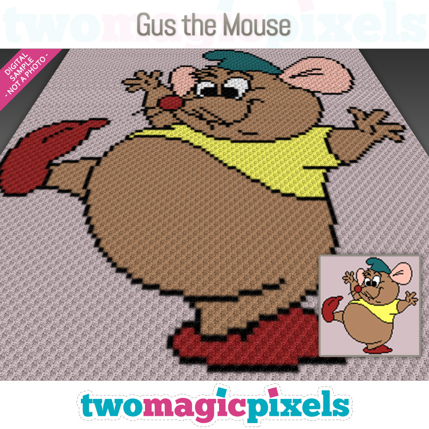 Gus the Mouse by Two Magic Pixels