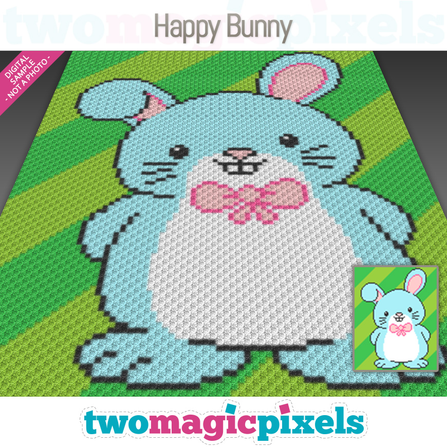 Happy Bunny by Two Magic Pixels