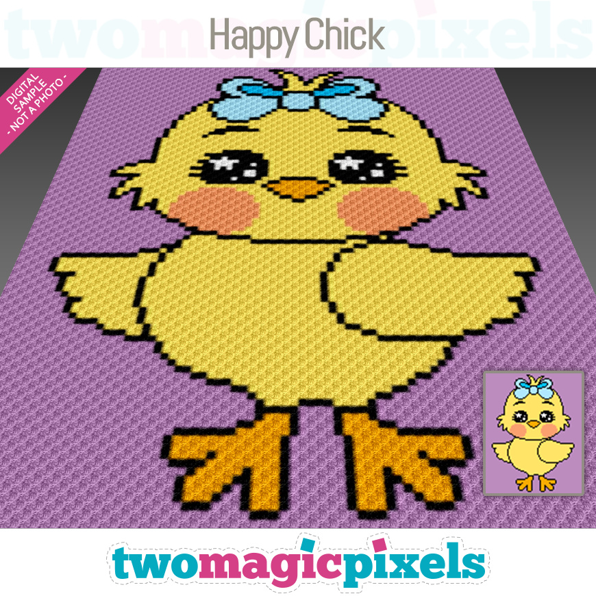 Happy Chick by Two Magic Pixels