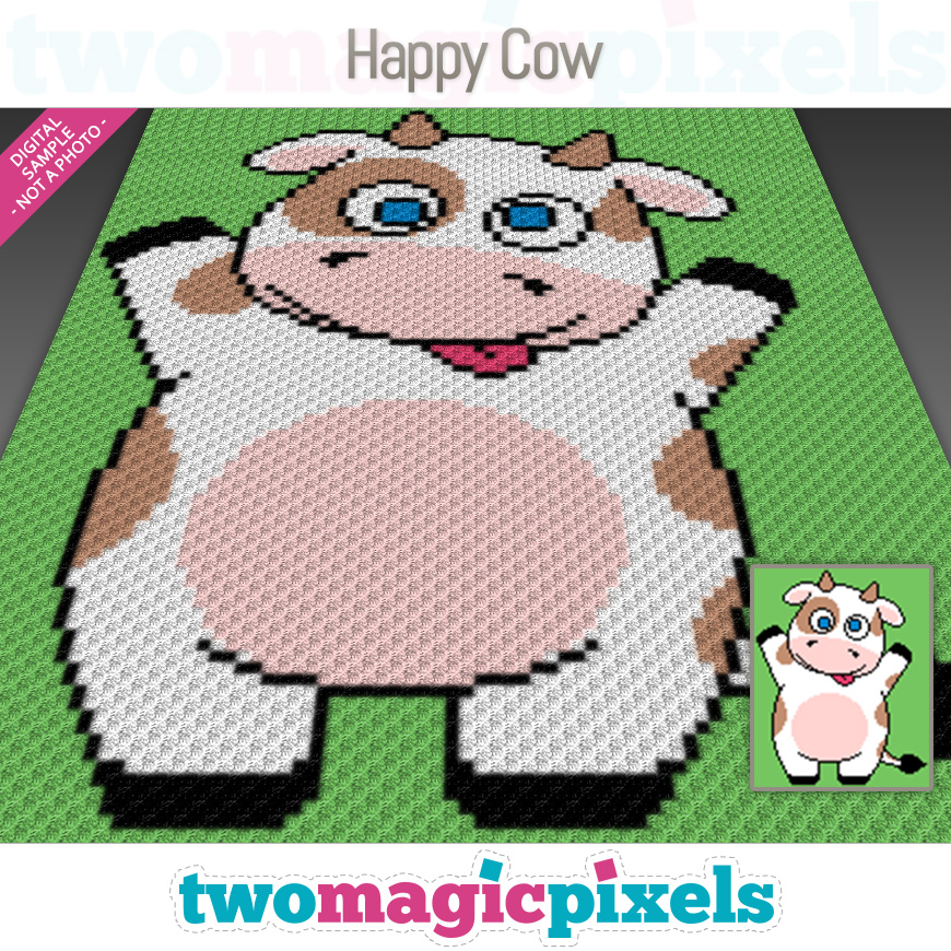 Happy Cow by Two Magic Pixels