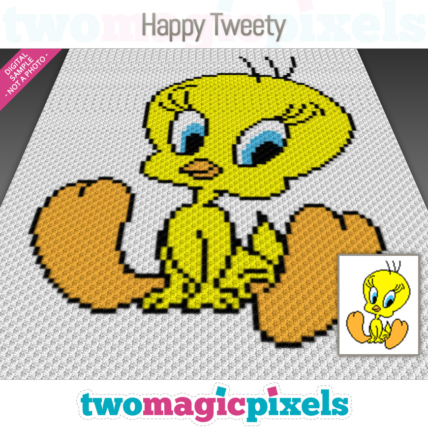Happy Tweety by Two Magic Pixels
