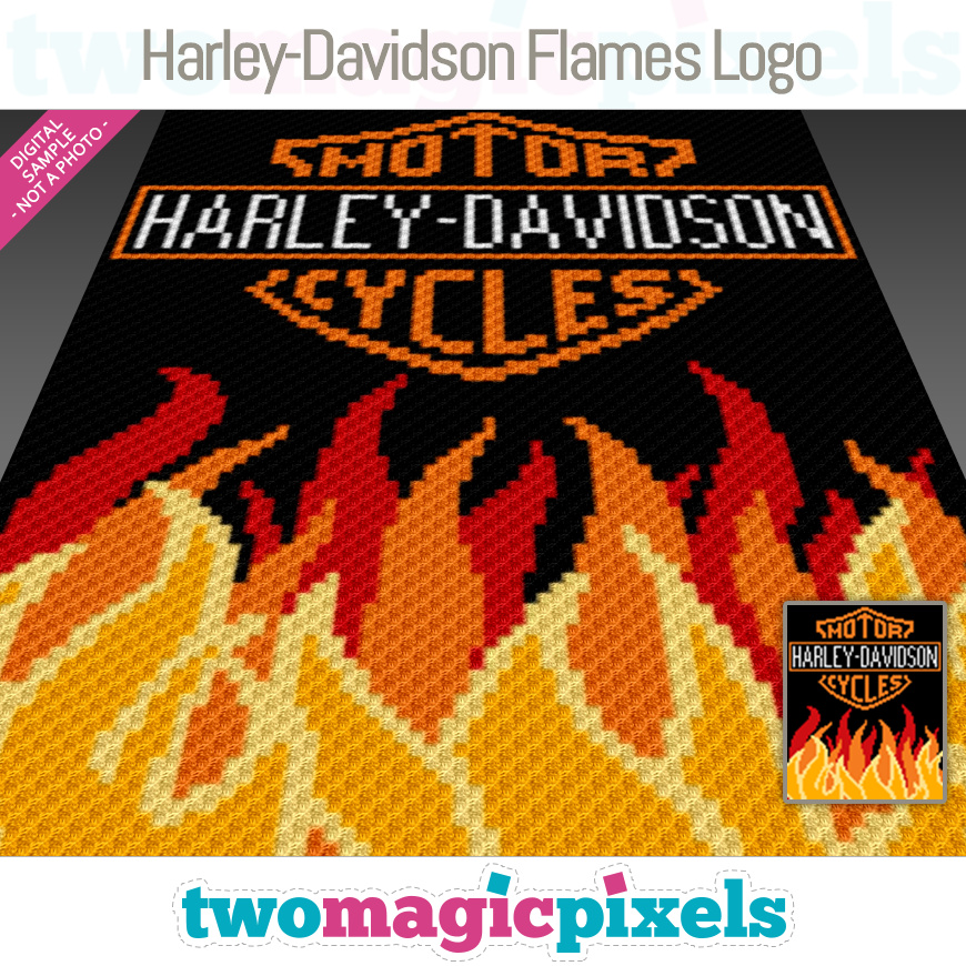 Harley-Davidson Flames Logo by Two Magic Pixels Harley-Davidson Flames Logo by Two Magic Pixels