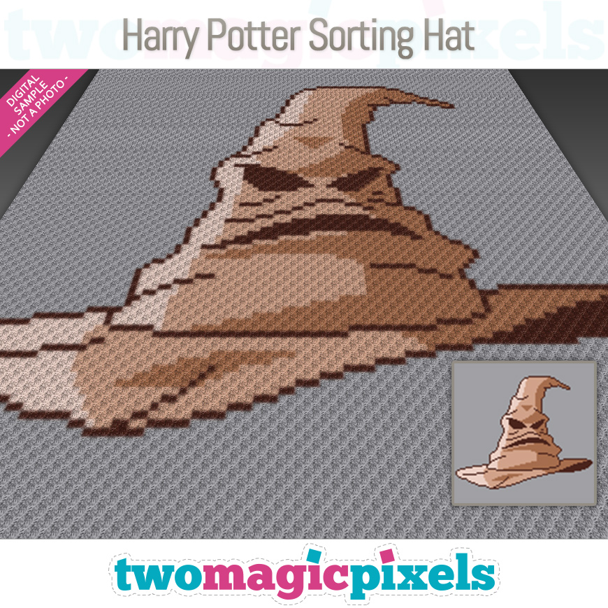 Harry Potter Sorting Hat by Two Magic Pixels