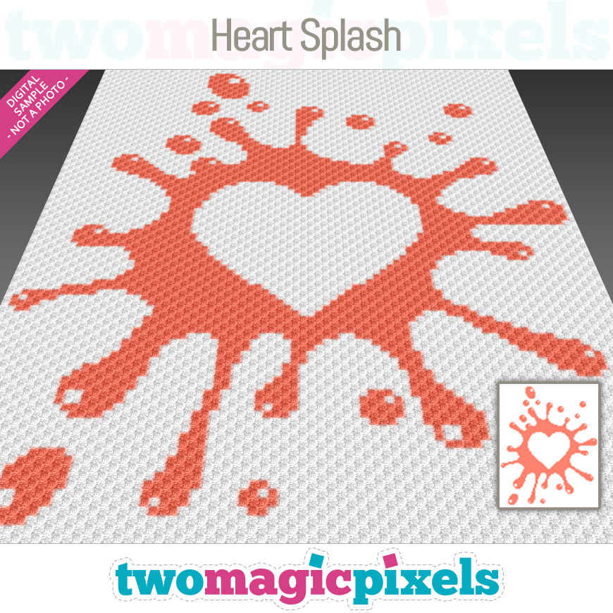Heart Splash by Two Magic Pixels