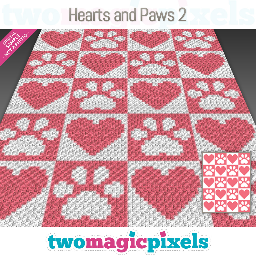 Hearts and Paws 2 by Two Magic Pixels