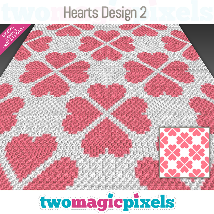 Hearts Design 2 by Two Magic Pixels