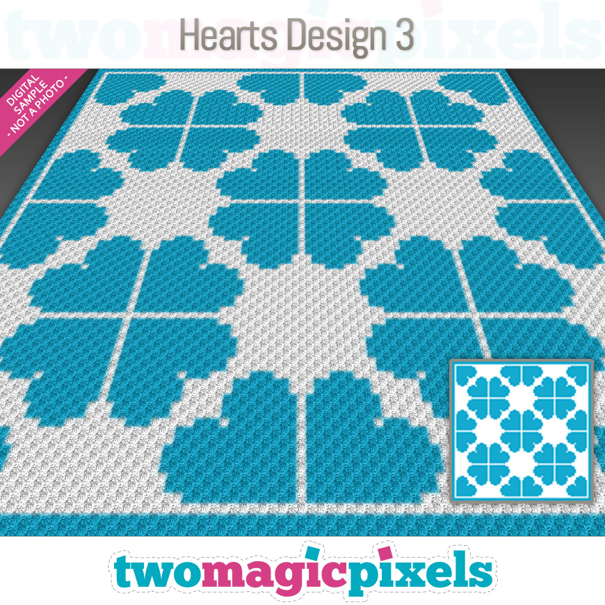 Hearts Design 3 by Two Magic Pixels