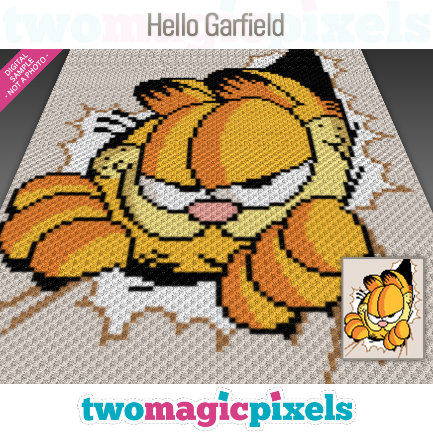 Hello Garfield by Two Magic Pixels