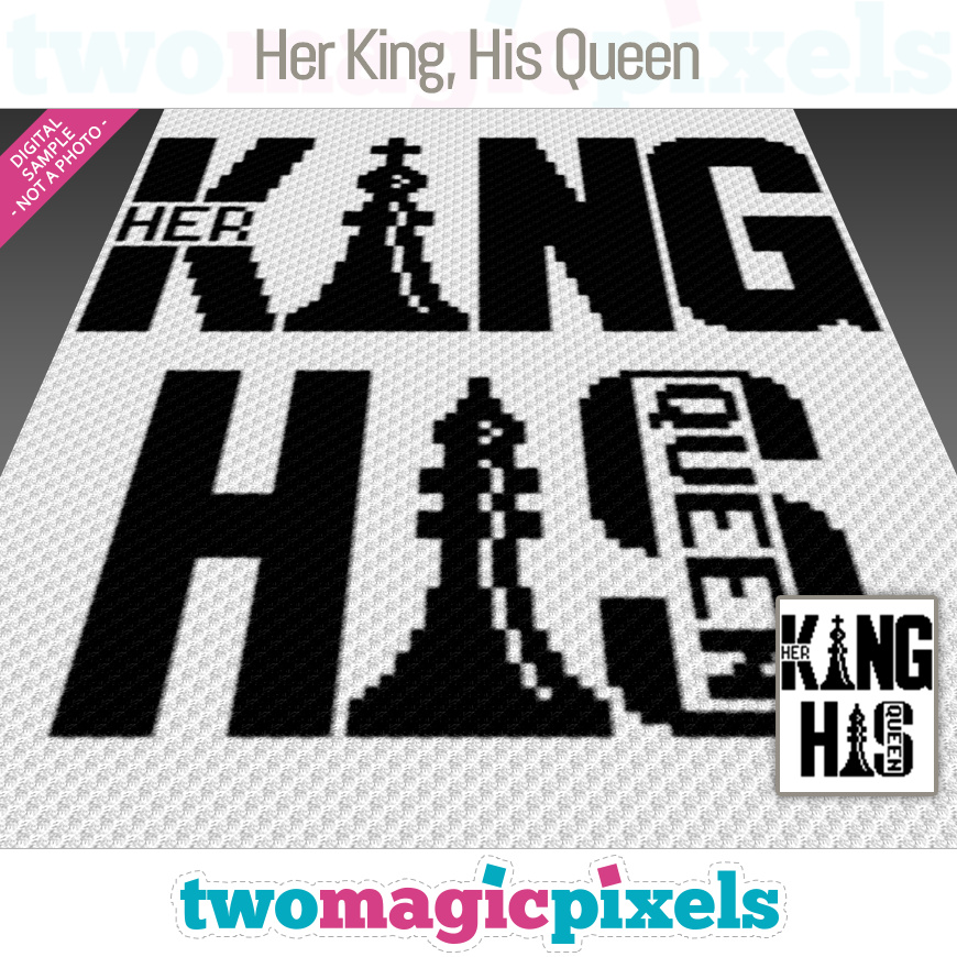 Her King, His Queen by Two Magic Pixels