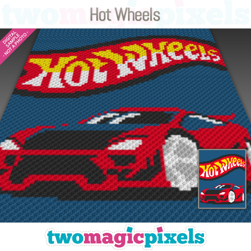 Hot Wheels Car by Two Magic Pixels