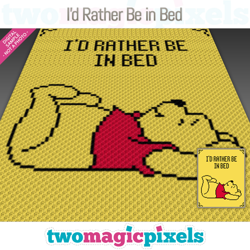 I'd Rather Be In Bed by Two Magic Pixels