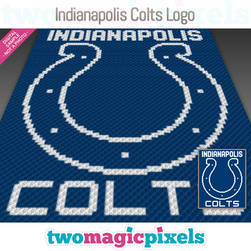 Indianapolis Colts Logo by Two Magic Pixels