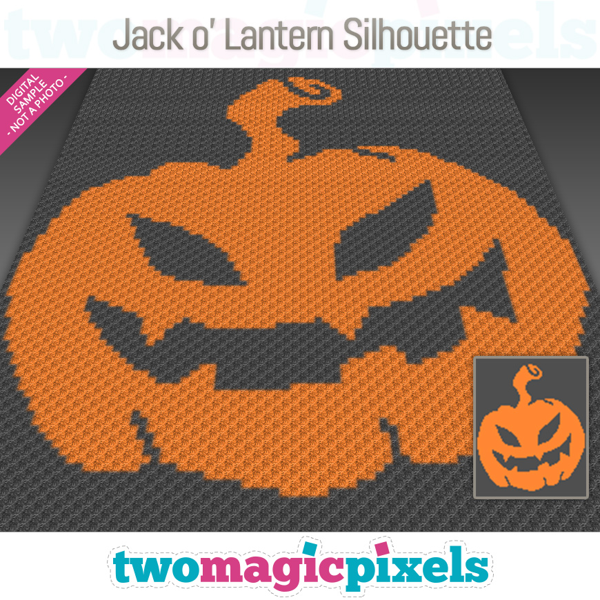 Jack o'Lantern Silhouette by Two Magic Pixels