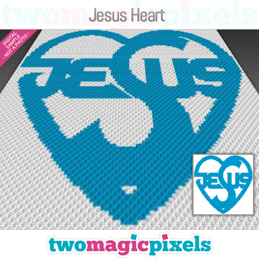 Jesus Heart by Two Magic Pixels