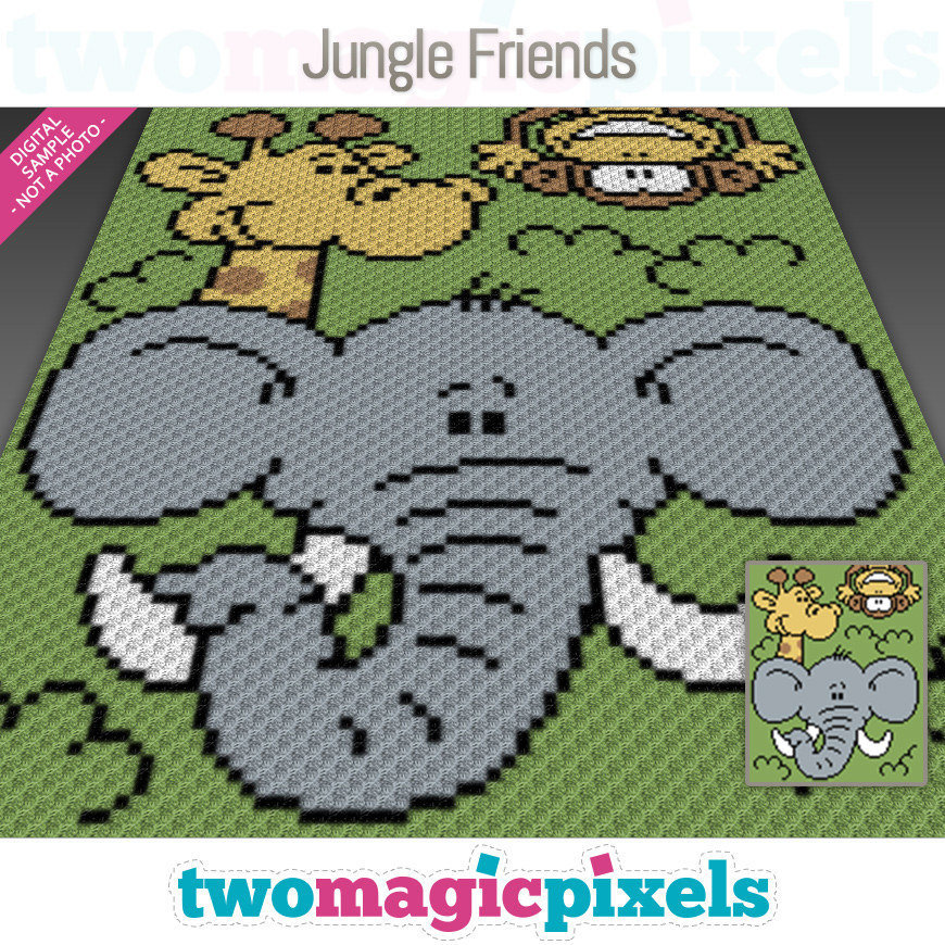 Jungle Friends by Two Magic Pixels
