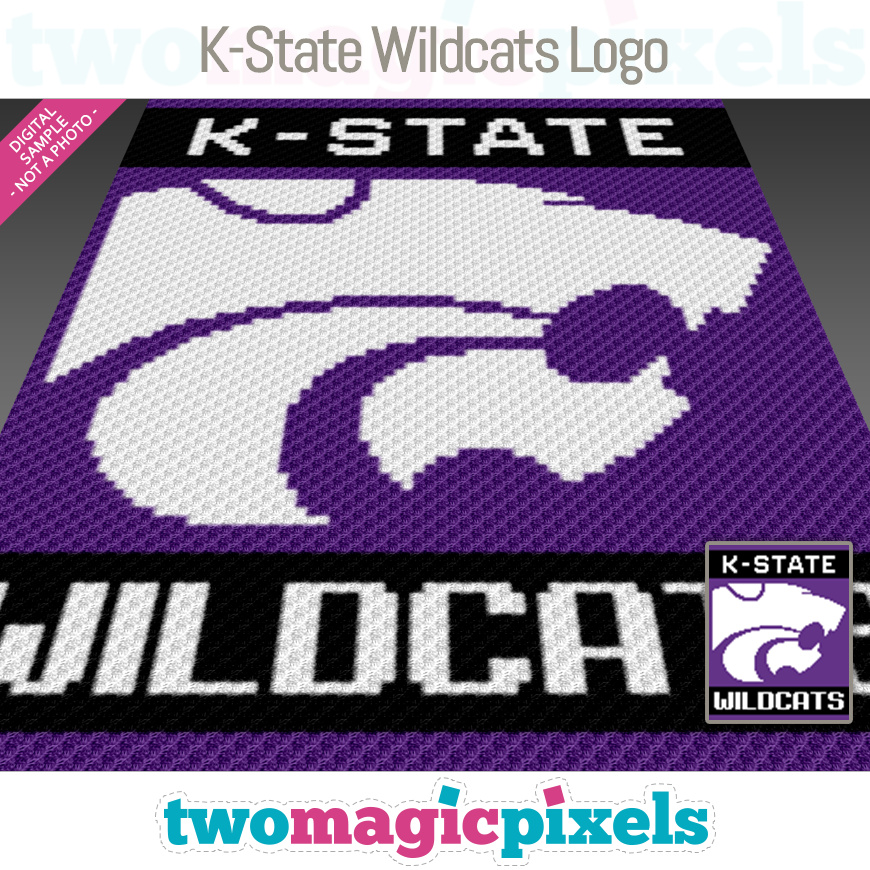 K-State Wildcats Logo by Two Magic Pixels