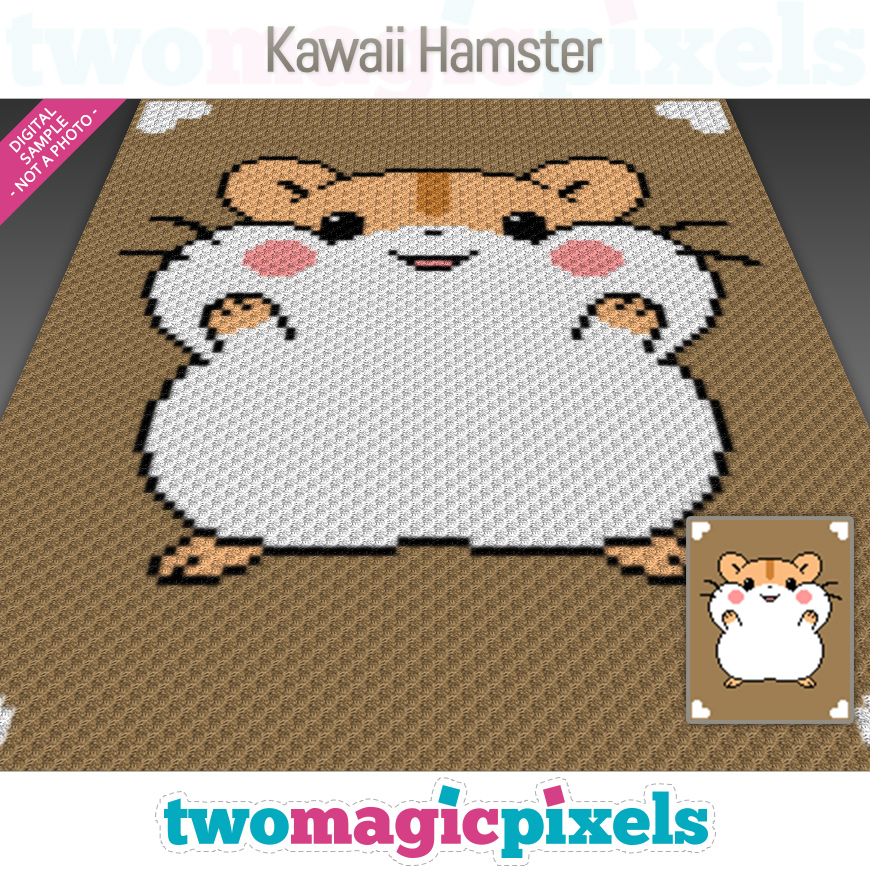 Kawaii Hamster by Two Magic Pixels