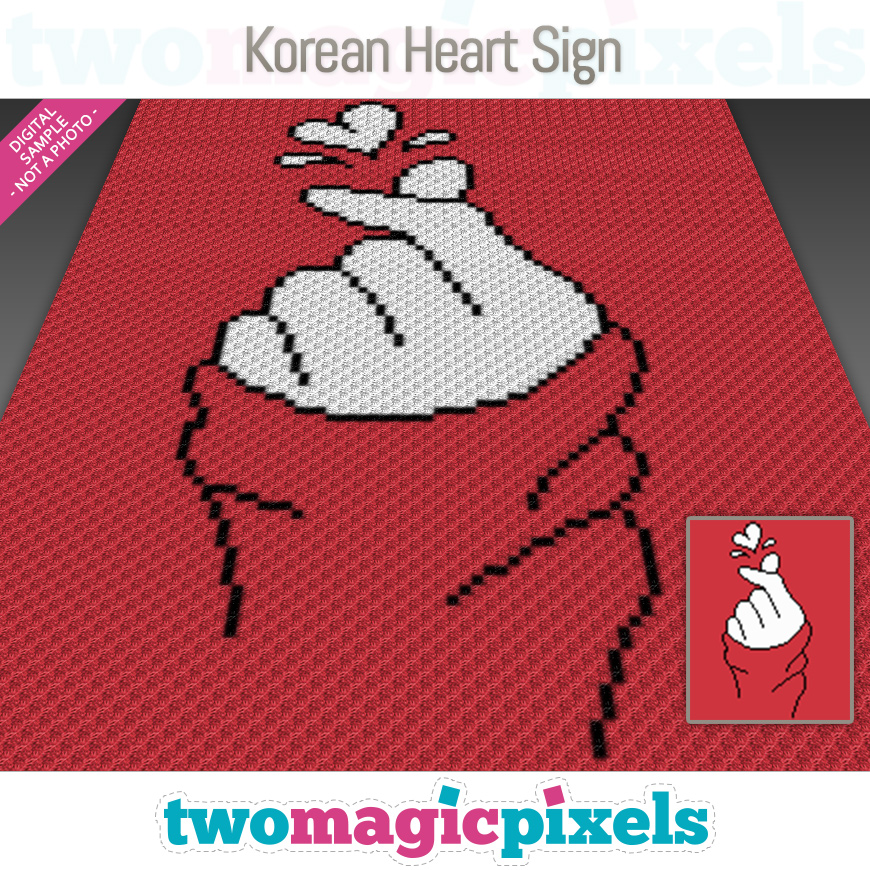 Korean Heart Sign by Two Magic Pixels Korean Heart Sign by Two Magic Pixels