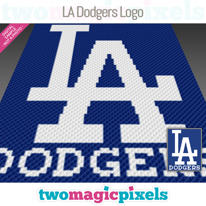 LA Dodgers Logo by Two Magic Pixels