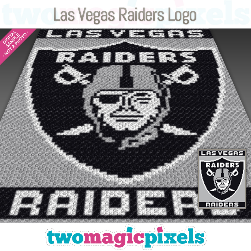 Las Vegas Raiders Logo by Two Magic Pixels