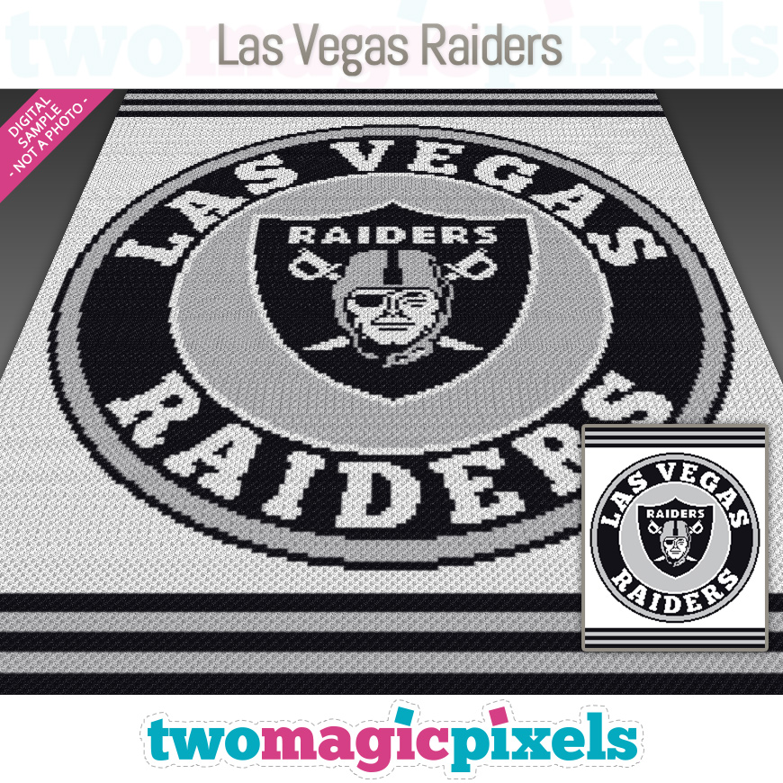 Las Vegas Raiders by Two Magic Pixels