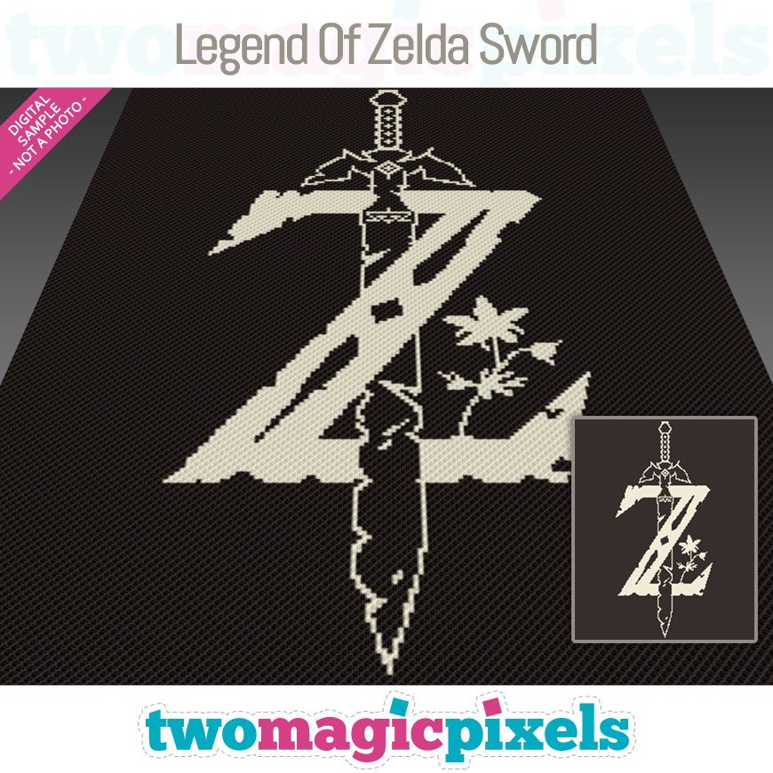Legend Of Zelda Sword by Two Magic Pixels