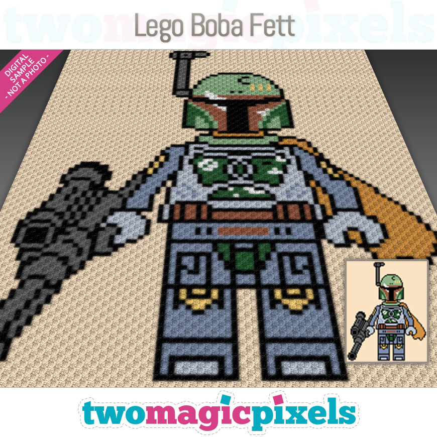 Lego Boba Fett by Two Magic Pixels Lego Boba Fett by Two Magic Pixels