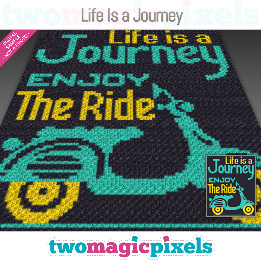 Life Is a Journey by Two Magic Pixels