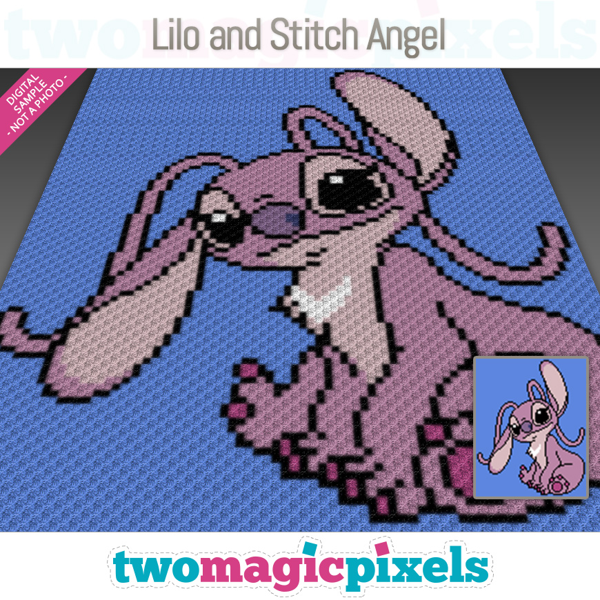 Lilo and Stitch Angel by Two Magic Pixels Lilo and Stitch Angel by Two Magic Pixels