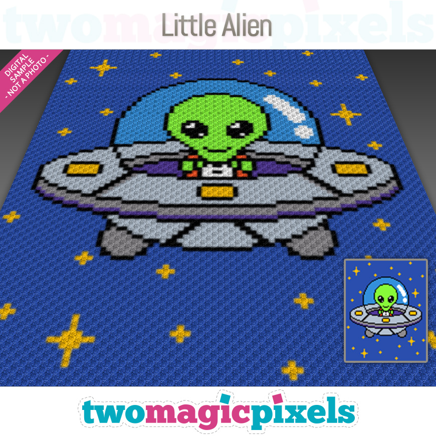 Little Alien by Two Magic Pixels
