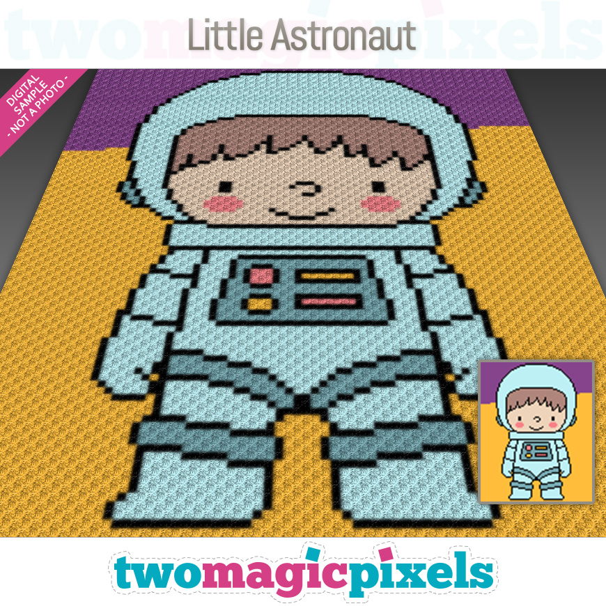 Little Astronaut by Two Magic Pixels