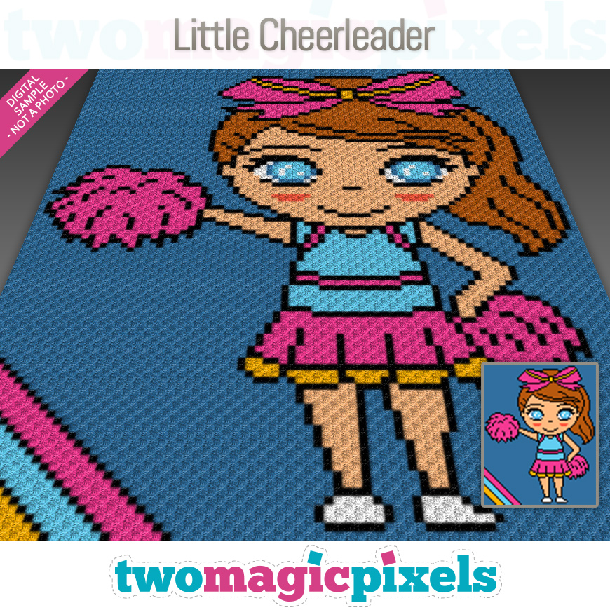 Little Cheerleader by Two Magic Pixels Little Cheerleader by Two Magic Pixels