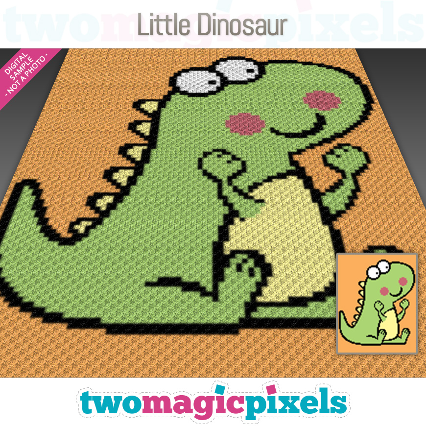 Little Dinosaur by Two Magic Pixels