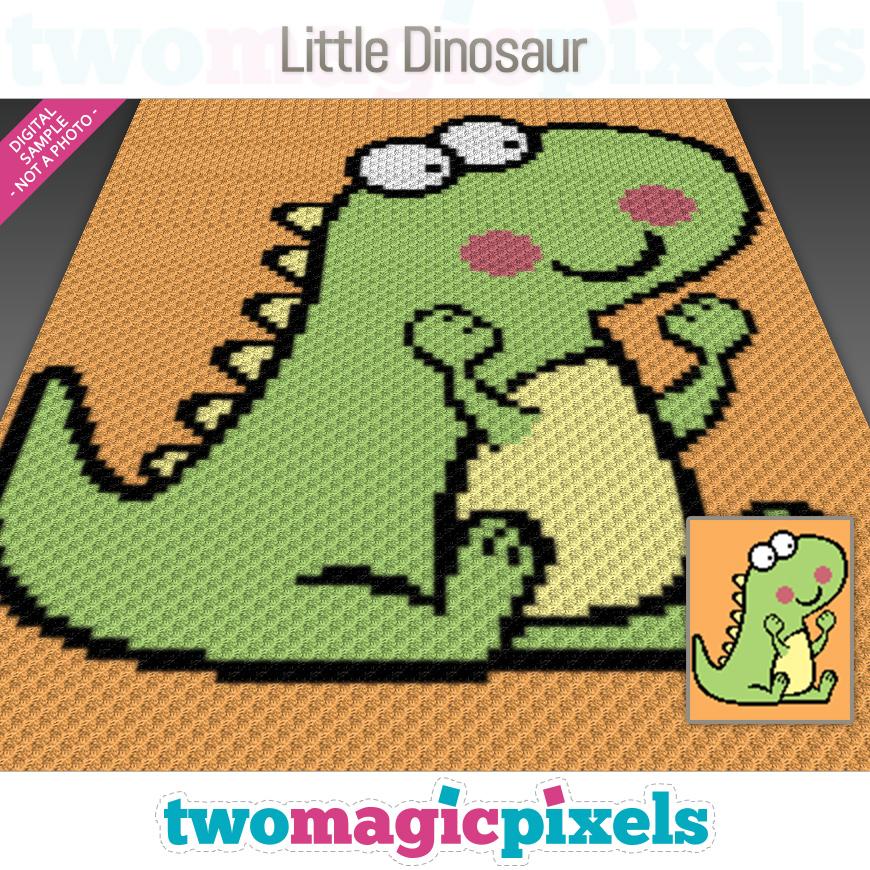 Little Dinosaur by Two Magic Pixels Little Dinosaur by Two Magic Pixels