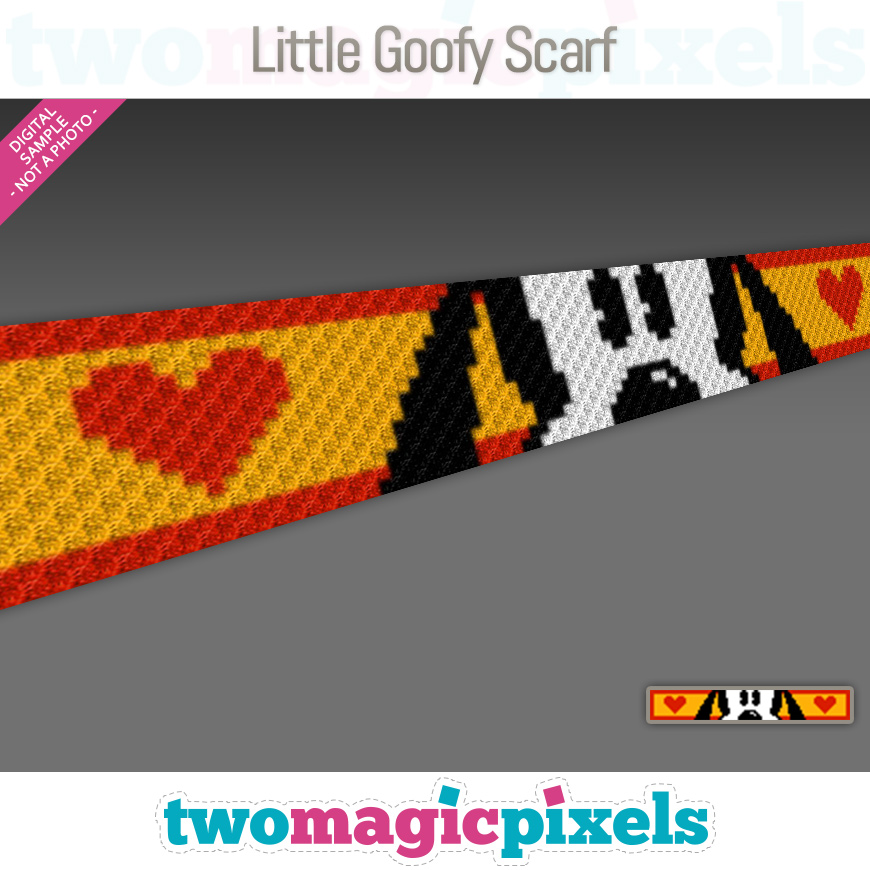 Little Goofy Scarf by Two Magic Pixels