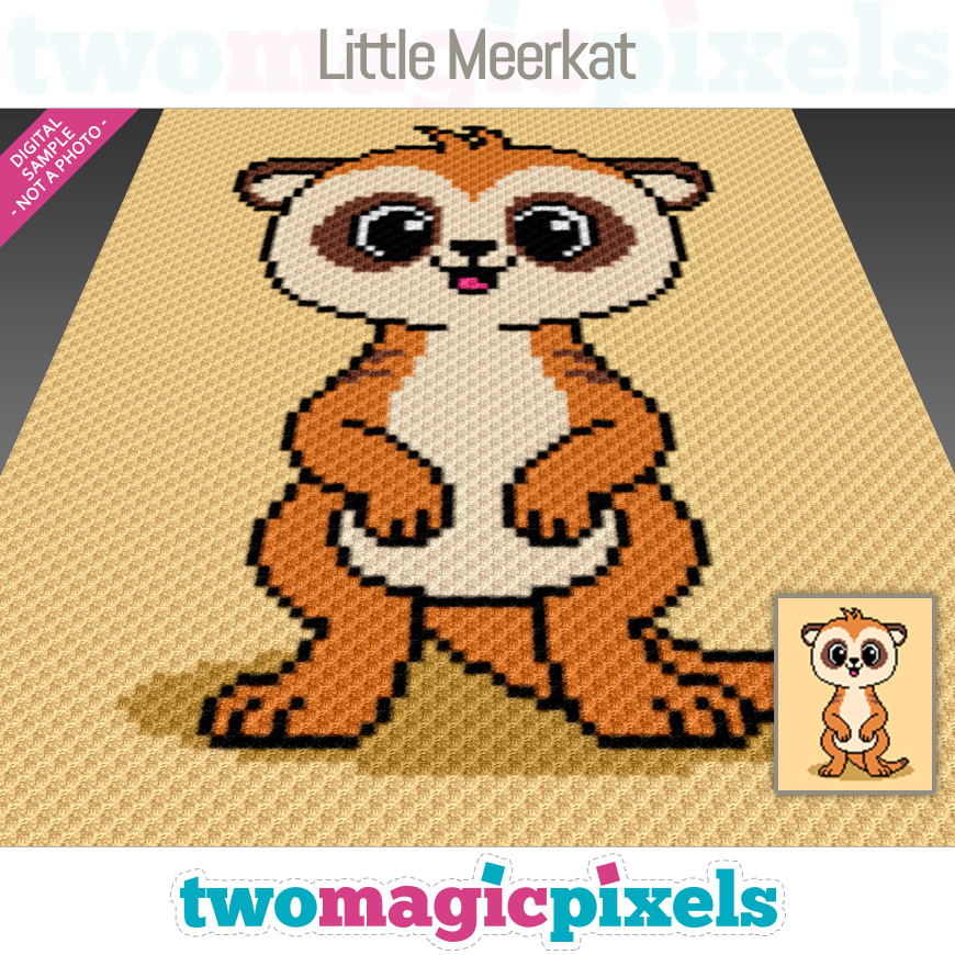Little Meerkat by Two Magic Pixels