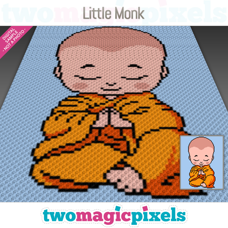 Little Monk by Two Magic Pixels